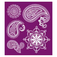 Belles and Whistles - Silk Screen Stencils - MOSAIC - 3st ca 20x23cm