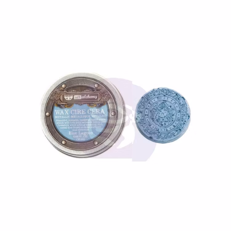 FINNABAIR Art Alchemy Metallique Wax - Blue Lagoon