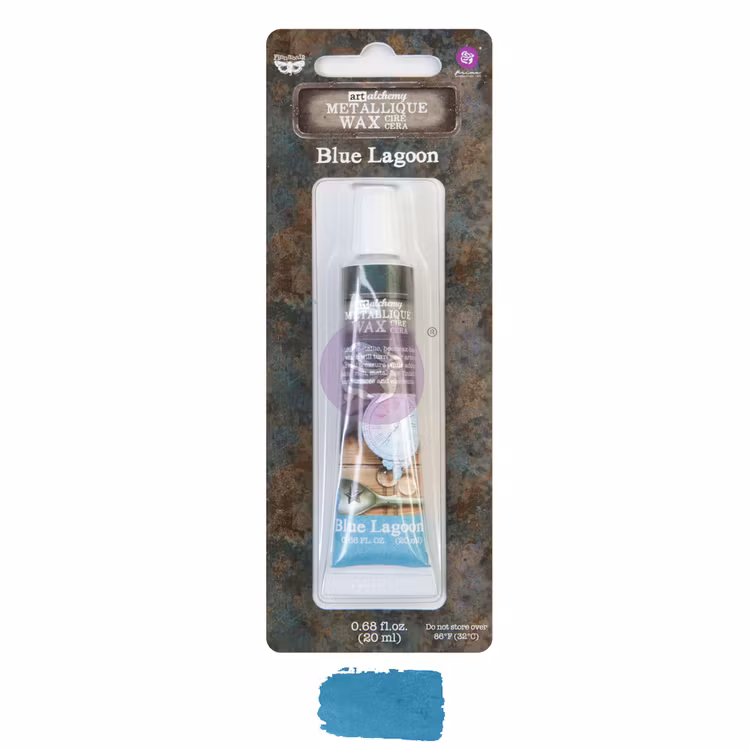 FINNABAIR Art Alchemy Metallique Wax - Blue Lagoon