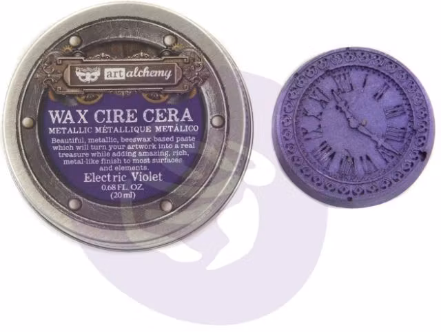 FINNABAIR Art Alchemy Metallique Wax - Electric Violet