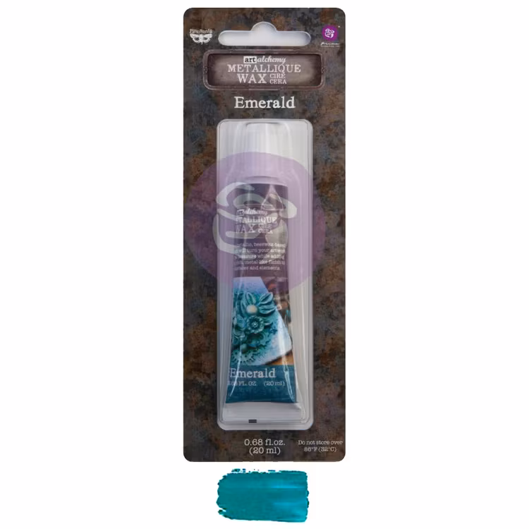 FINNABAIR Art Alchemy Metallique Wax - Emerald
