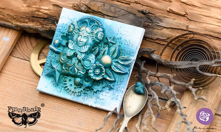 FINNABAIR Art Alchemy Metallique Wax - Emerald