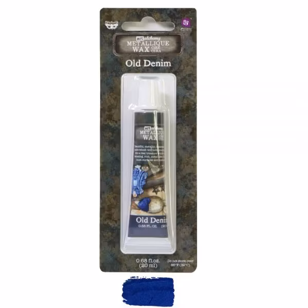 FINNABAIR Art Art Alchemy Metallique Wax - Old Denim