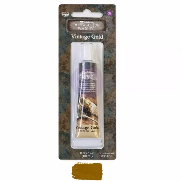 FINNABAIR Art Alchemy Metallique Wax - Vintage Gold