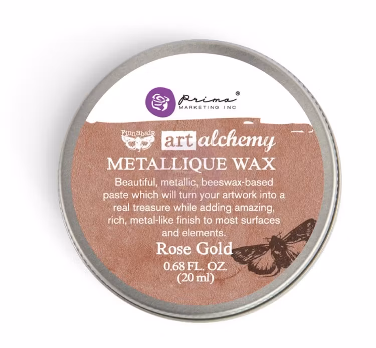 FINNABAIR Art Alchemy Metallique Wax - Rose Gold
