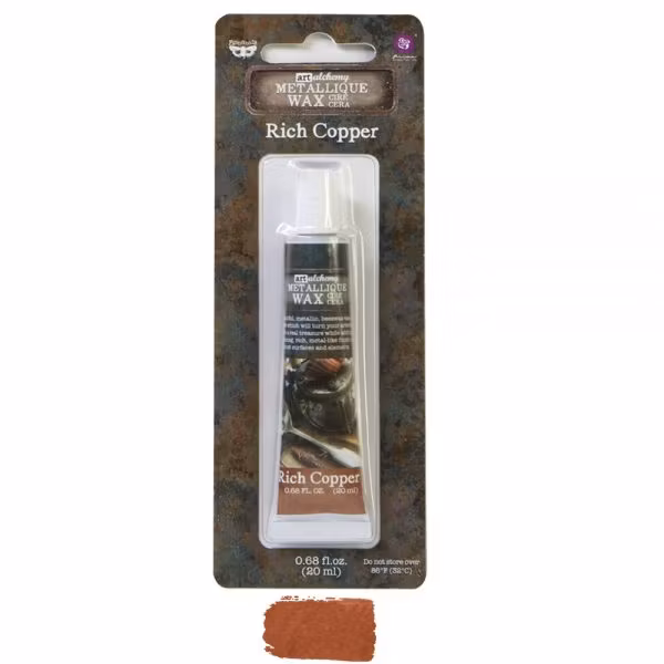 FINNABAIR Art Alchemy Metallique Wax - Rich Copper