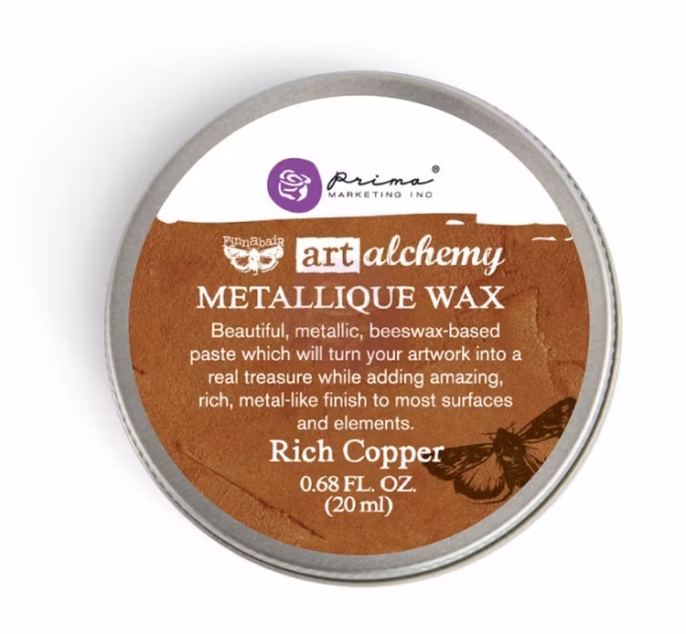 FINNABAIR Art Alchemy Metallique Wax - Rich Copper