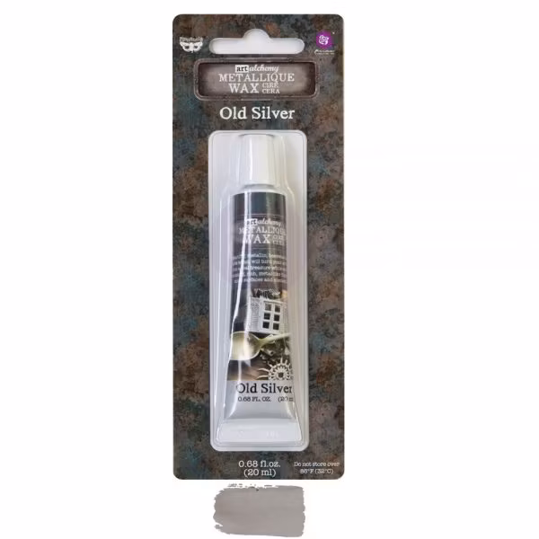 FINNABAIR Art Alchemy Metallique Wax - Old Silver