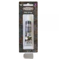 Art Alchemy METALLIQUE WAX - Metallisk Vaxpasta OLD SILVER 20ml