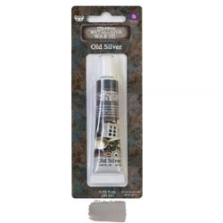 Art Alchemy METALLIQUE WAX - Metallisk Vaxpasta OLD SILVER 20ml