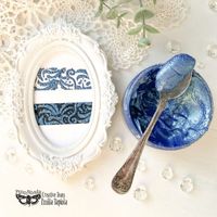 Art Extravagance Jewel Texture Paste - BLUE OPALS 100ml