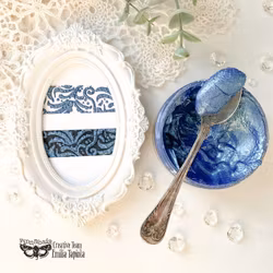 Art Extravagance Jewel Texture Paste - BLUE OPALS 100ml