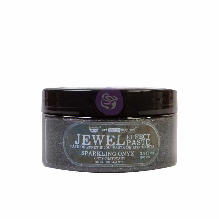 Finnabair - Art Extravagance Jewel Texture Embossing Paste - SPARKLING ONYX