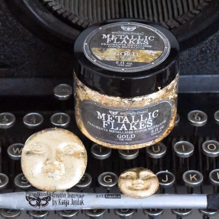 Finnabair Art Ingredience - Metal Flakes GOLD 150ml