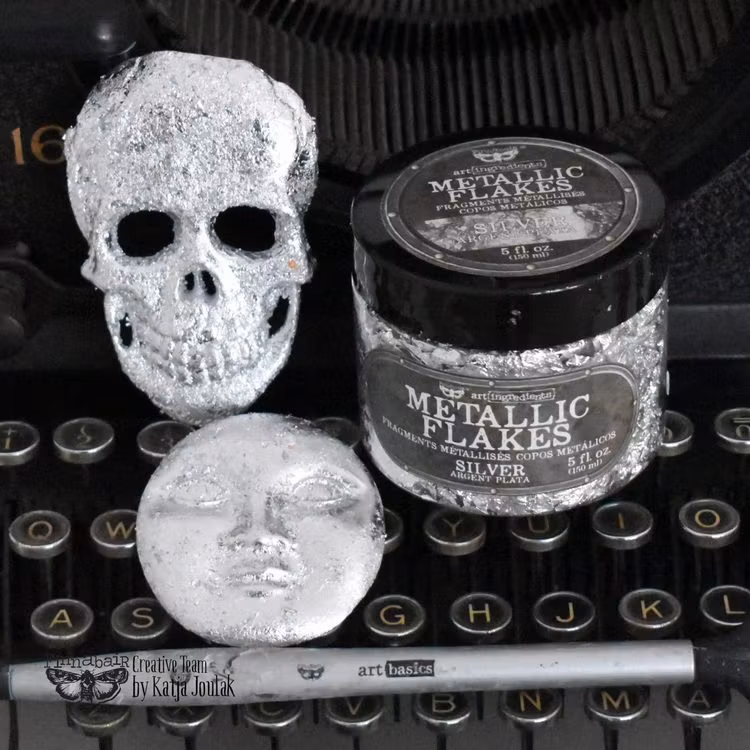 Finnabair Art Ingredience - Metal Flakes SILVER