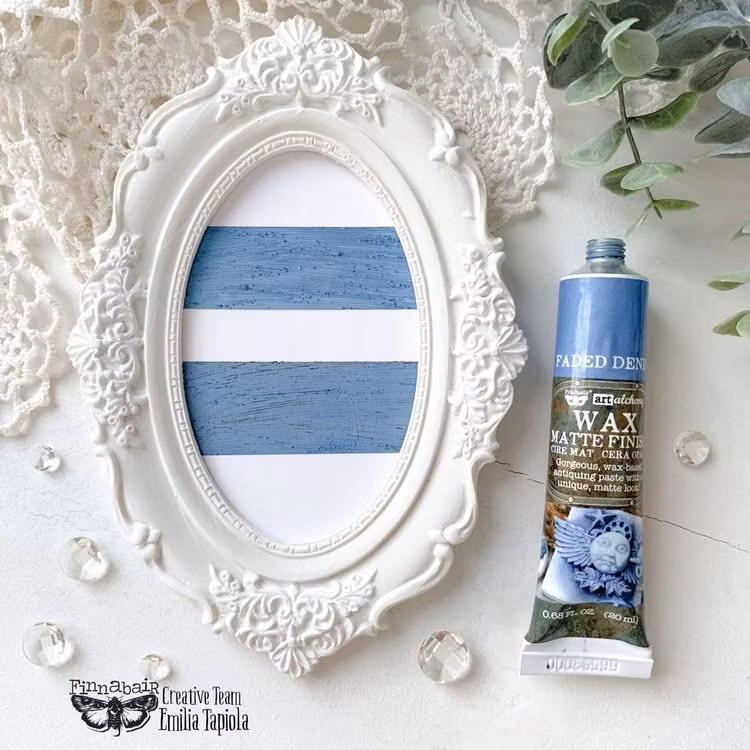 FINNABAIR Art Alchemy Metallique Wax - OLD DENIM
