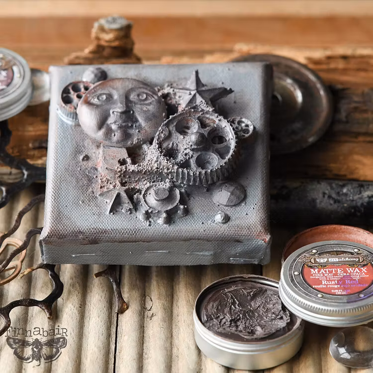 FINNABAIR Art Alchemy Matt Wax - RUSTY BROWN