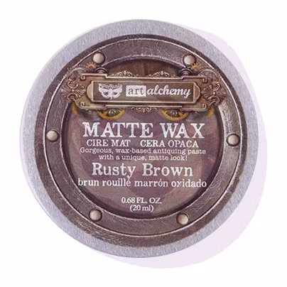 FINNABAIR Art Alchemy Matt Wax - RUSTY BROWN