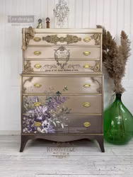 Re Design Décor Transfers® - Vigorous Violet XL ca 89x122cm
