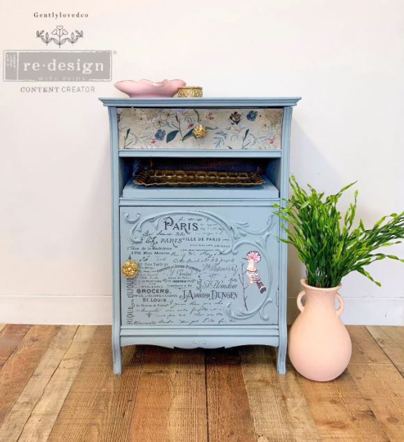 Re Design Tissue Paper - Blush Floral - @GentlyLovedCo