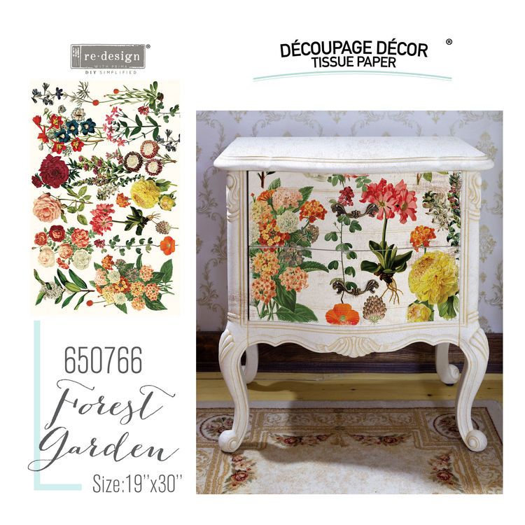 Re Design Tissue Paper - Forest Garden