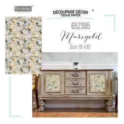 Re Design Tissue Paper - Marigold 48x76cm