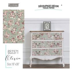 Re Design Tissue Paper - Olivia 48x76cm