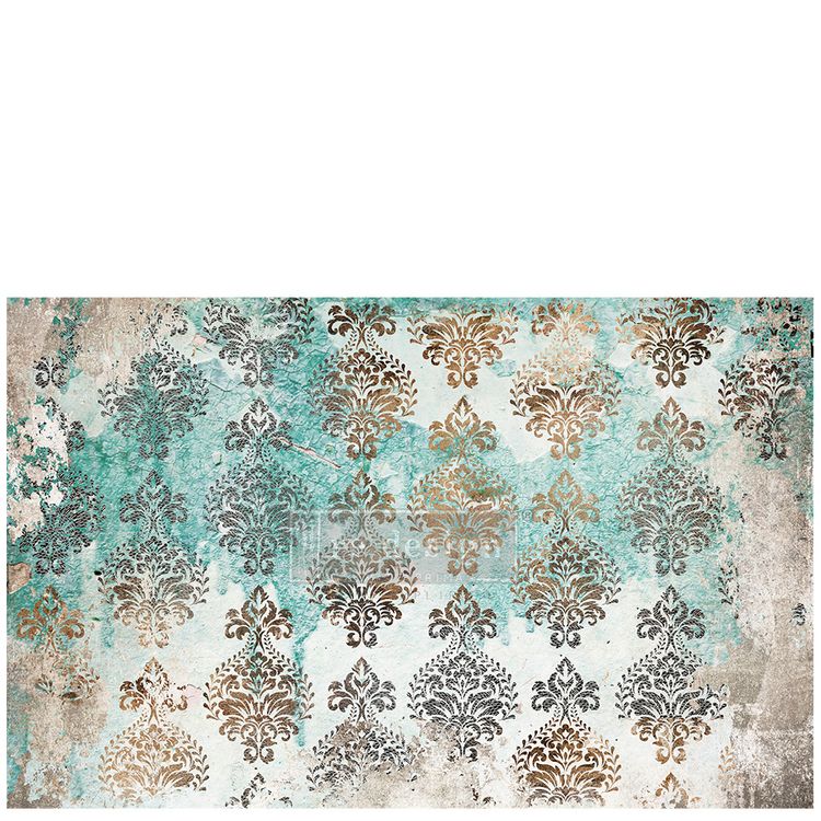 Re Design Tissue Paper - Patina Flourish