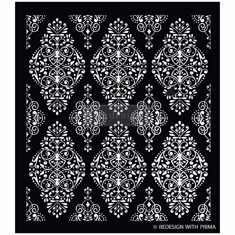 Re Design Schablon - Diamond Flourish