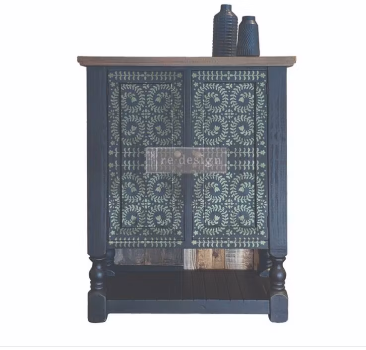 Re Design Schablon - Elegant Vine