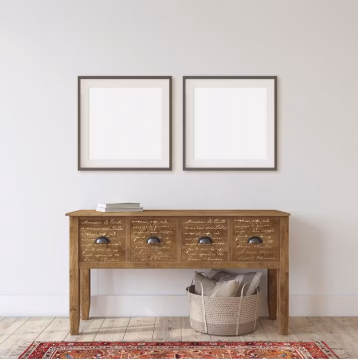 Re Design Schablon - Script