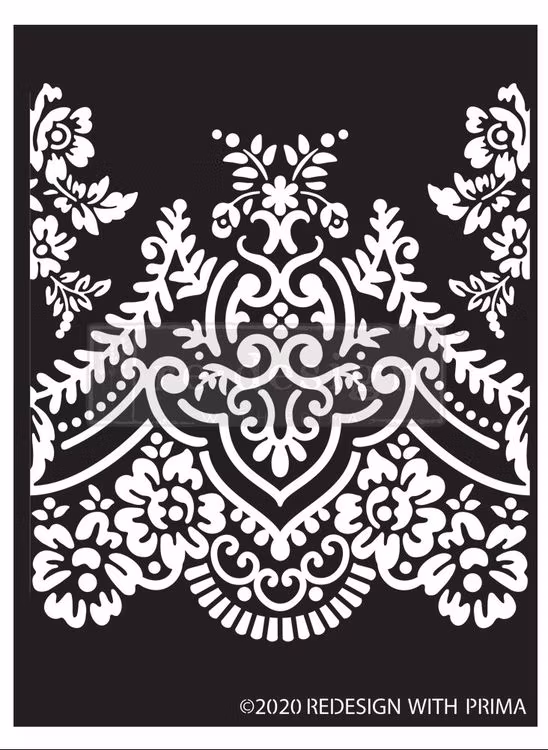 Re Design Schablon - ​​​​​​​Elegant Lace