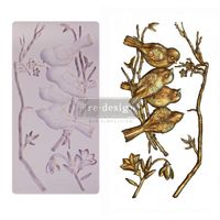 ReDesign Décor Moulds® - Silikonform - Avian Love (ca 13x25cm)