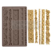 ReDesign Décor Moulds® - Silikonform - Elegant Borders (ca 13x20cm)