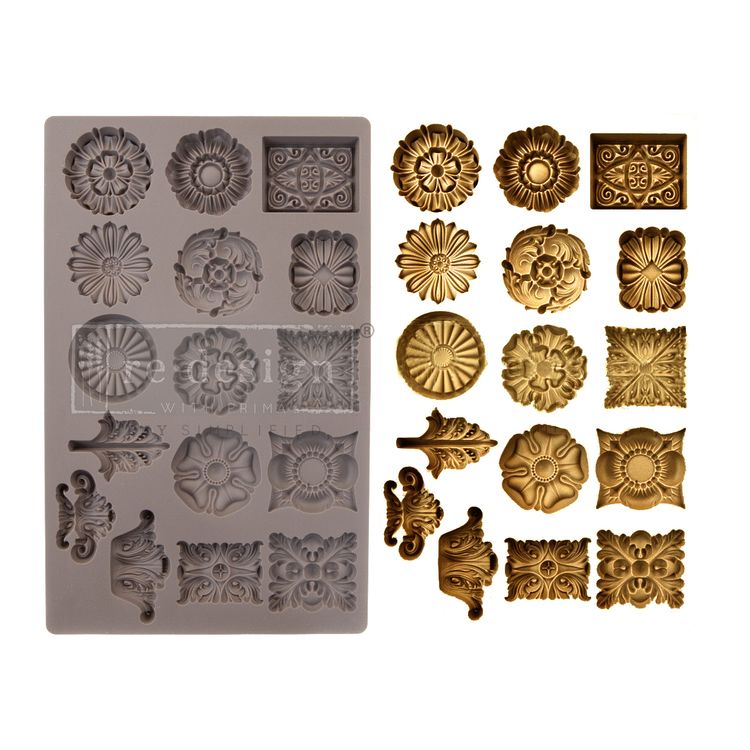 Re Design Gjutform / Silikonform - Etruscan Accents