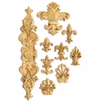 ReDesign Décor Moulds® - Silikonform - Fleur de Lis (ca 13x20cm)
