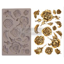 ReDesign Décor Moulds® - Silikonform - Fragrant Roses (ca 13x20cm)