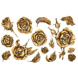 ReDesign Décor Moulds® - Silikonform - Fragrant Roses (ca 13x20cm)