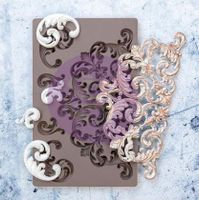ReDesign Décor Moulds® - Silikonform - Hollybrook Ironwork (ca 13x20cm)