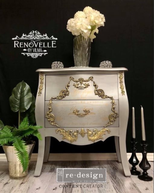 ReDesign Dekorform - Italian Villa scrolls - @renovelleCA