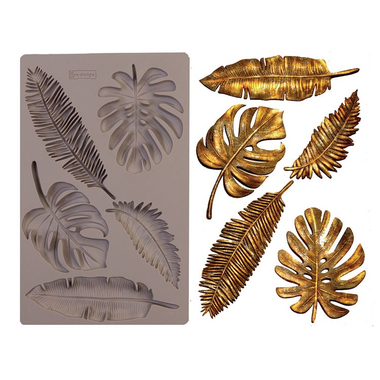 ReDesign Silikonform / gjutform - Monstera