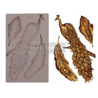 ReDesign Décor Moulds® - Silikonform - Regal Peacock (ca 13x20cm)
