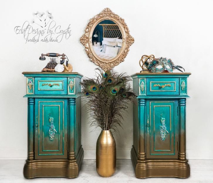 ReDesign Dekorform - Regal Peacock - @eclatdesignsbycrystin