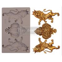 ReDesign Décor Moulds® - Silikonform - Royal Emblem (ca 13x20cm)