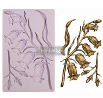 ReDesign Décor Moulds® - Silikonform - Sweet Bellflower (ca 13x20cm)