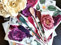 Belles and Whistles Transfer - Floral Romance - ca 81x56cm