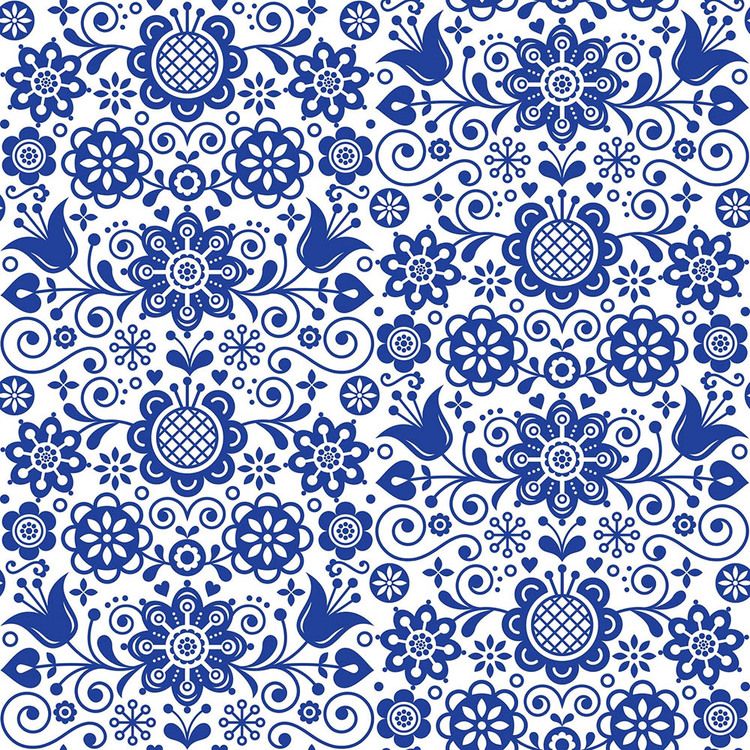 BLUE GRASS ORNATE - Belles & Whistles Rice Papers - Decoupagepapper