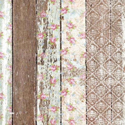 PALLET WOOD PATTERN - Belles & Whistles Rice Papers - Decoupagepapper