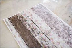 PALLET WOOD PATTERN - Belles and Whistles Rice Papers: 3st ark à ca 30x42cm