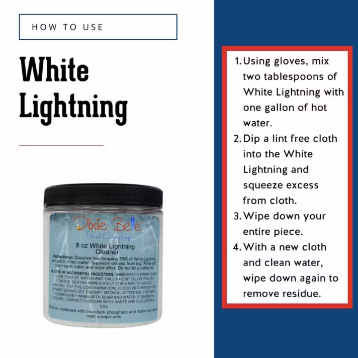 Dixie Belle - White Lightning - TSP Rengöring